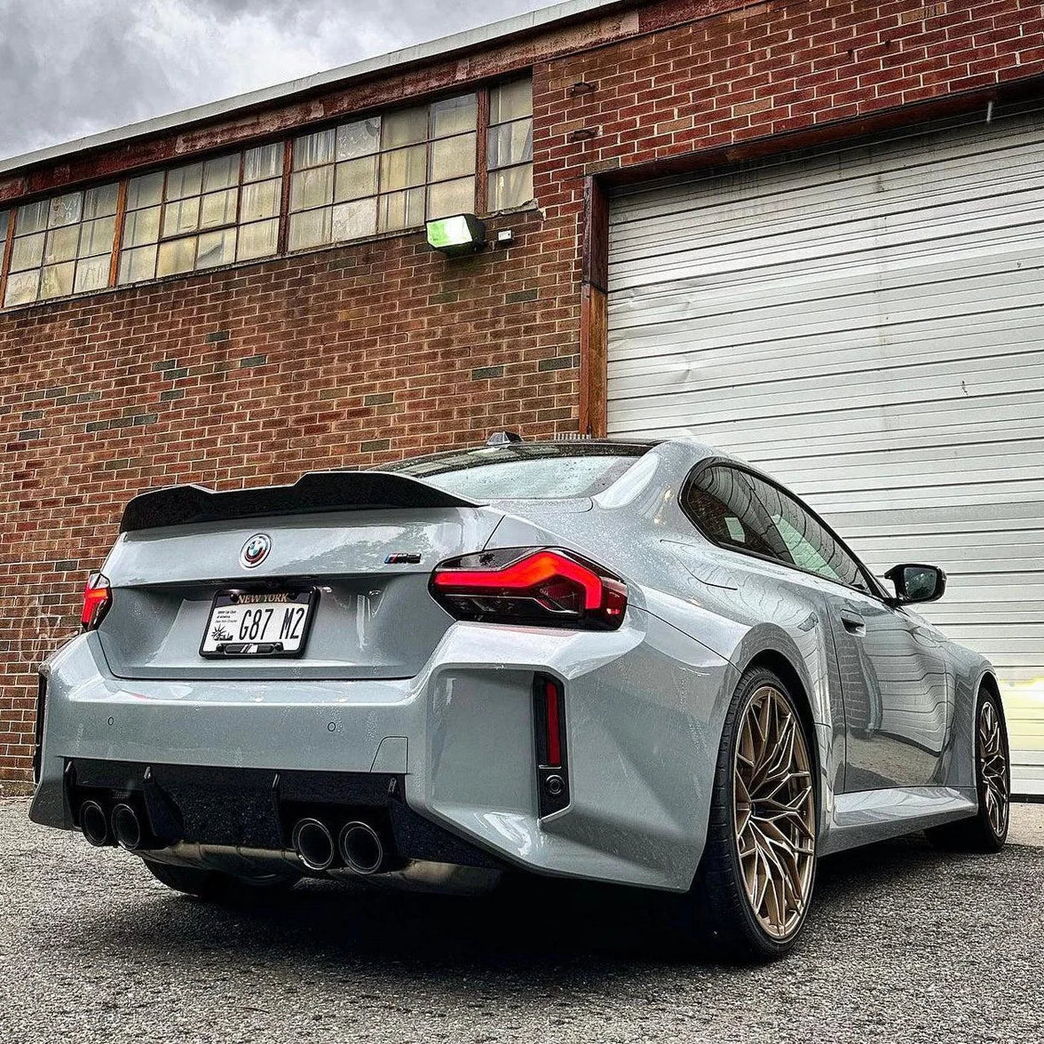 BMW 2 Series G42 & M2 G87 Pre-Preg Dry Carbon Fibre Mp Style Rear Spoiler By OPTIC (2021+)
