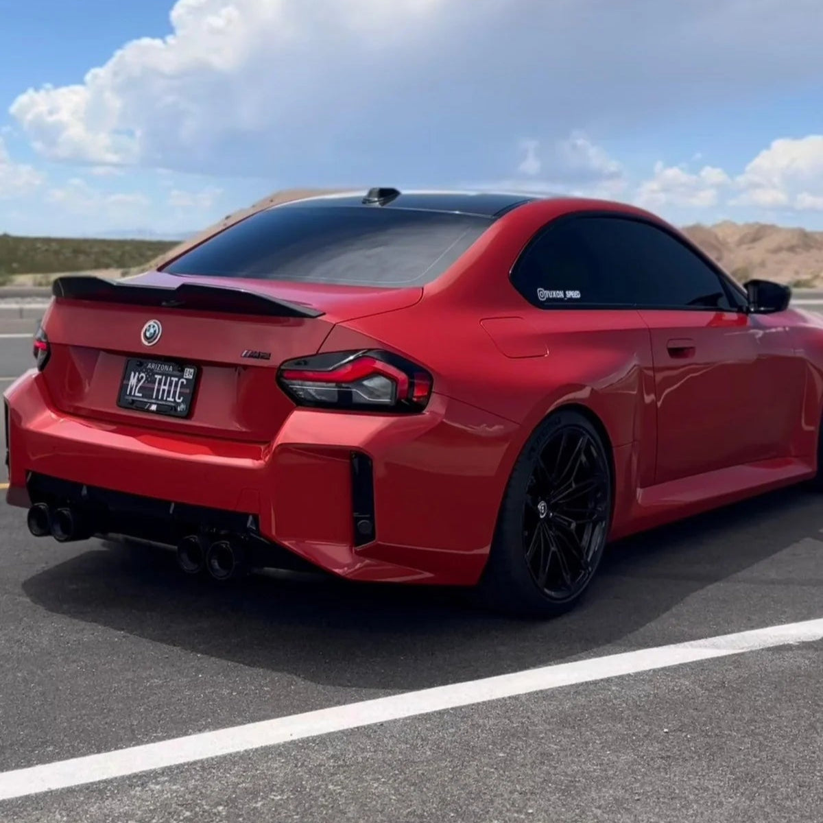 BMW 2 Series G42 & M2 G87 Pre-Preg Dry Carbon Fibre Mp Style Rear Spoiler By OPTIC (2021+)