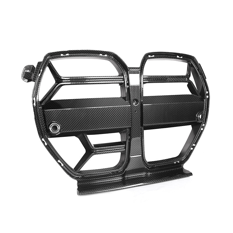 BMW M3 / M4 G80/G81/G82/G83 Csl Pre-Preg Dry Carbon Fibre Front Grill By OPTIC (2021+)