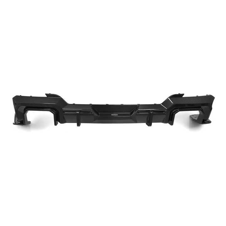BMW X3 G01 LCI M-Sport Pre-Preg Carbon Fibre Aggressive Rear Diffuser By Sooqoo (2021+)