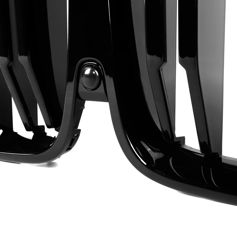 BMW X7 G07 Gloss Black Double Slat Front Grills (2019-2022)