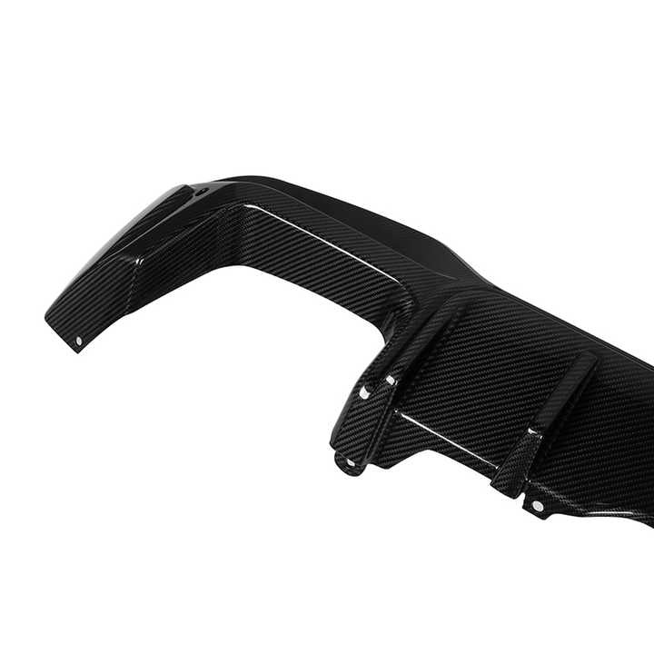 BMW X3M F97 LCI M-Sport Pre-Preg Carbon Fibre Aggressive Rear Diffuser By Sooqoo (2022+)