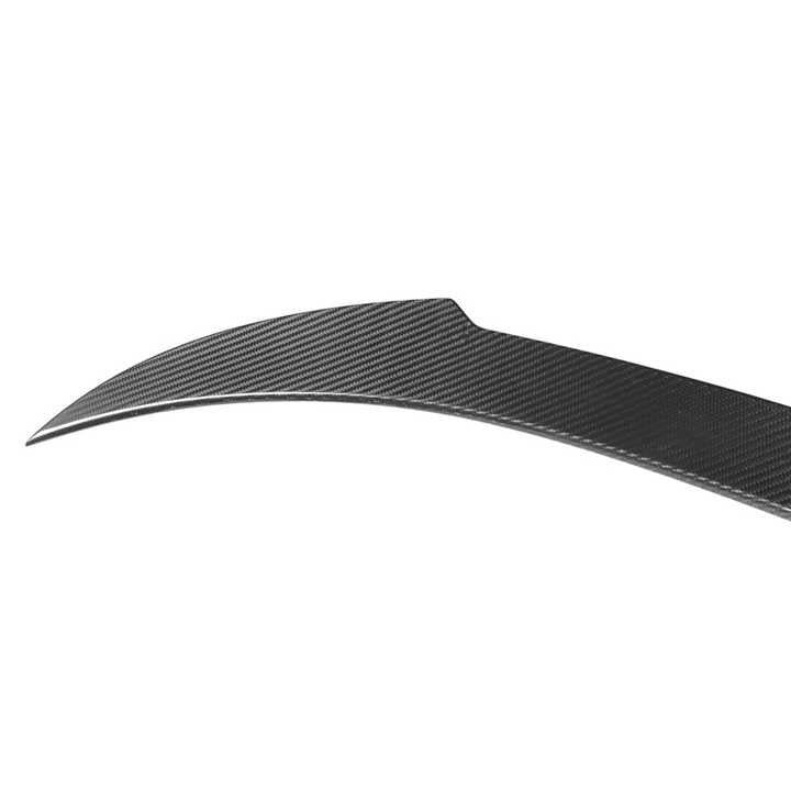 BMW 8 Series G14 / M8 F91 Convertible Pre-Preg Dry Carbon Fibre V Style Rear Spoiler By OPTIC (2018+)