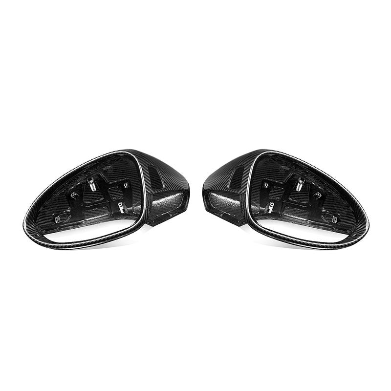 Porsche Panamera 971 Pre-Preg Dry Carbon Fibre Mirror Covers (2017-2021) By OPTIC
