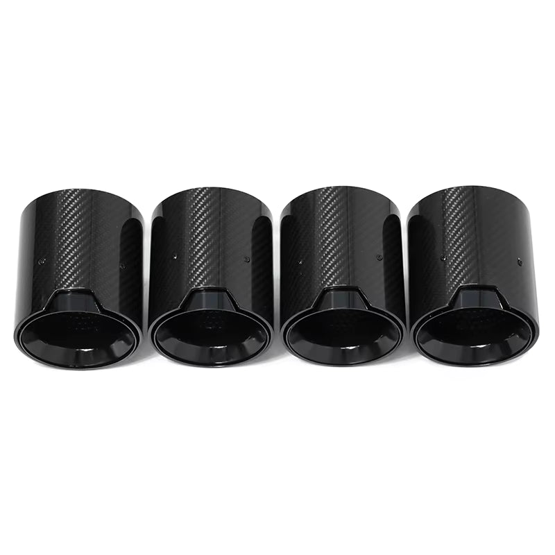 BMW M2 G87 Straight Cut Carbon Exhaust Tips
