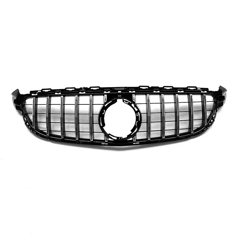 Mercedes C-Class C63 W205/C205 Gloss Black Panamericana GT Style Grill (2019-2021)