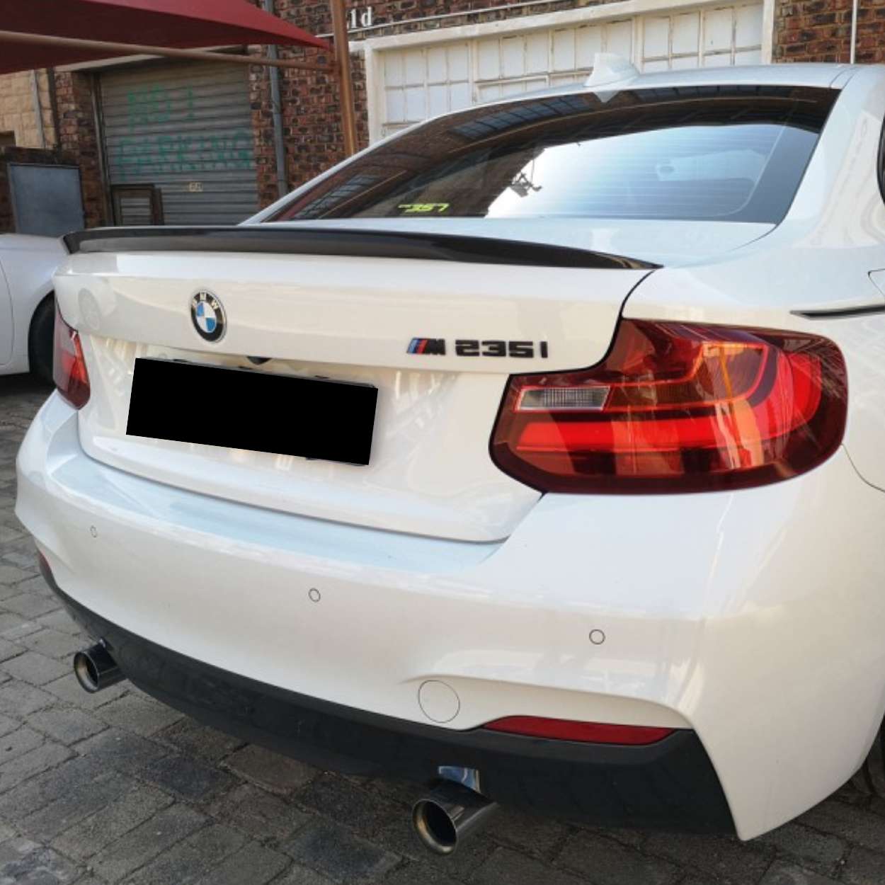 BMW 2 Series F22 / M2 F87 Gloss Black MP Style Rear Spoiler (2014-2021)