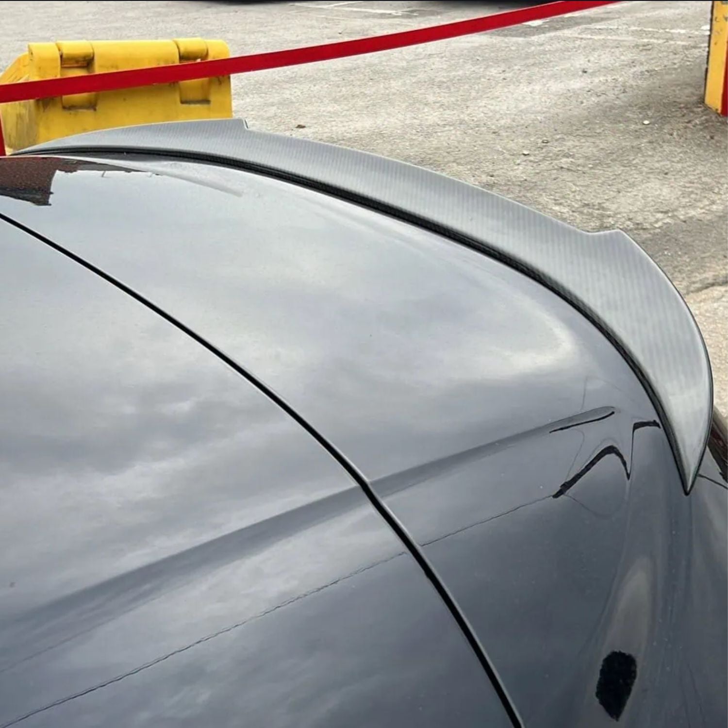 BMW 8 Series G14 / M8 F91 Convertible Pre-Preg Dry Carbon Fibre V Style Rear Spoiler By OPTIC (2018+)