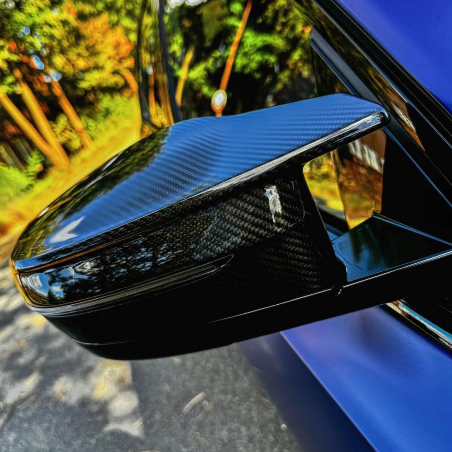 BMW 8 Series G14/G15/G16 M-Style Carbon Fibre Mirror Covers (2018+)