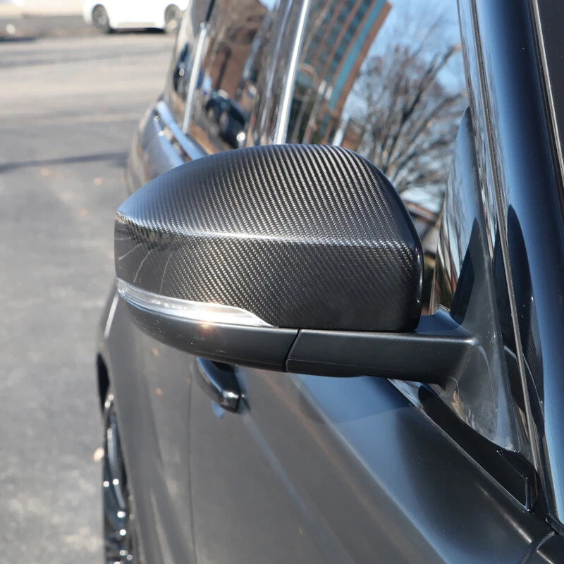 Range Rover Sport/Vogue Facelift L494/L405 Dry Pre-Preg Carbon Fibre Mirror Covers By OPTIC (2018-2022)