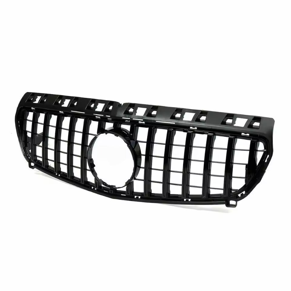 Mercedes A-Class W176 Gloss Black Panamericana GT Style Grill (2012-2015)
