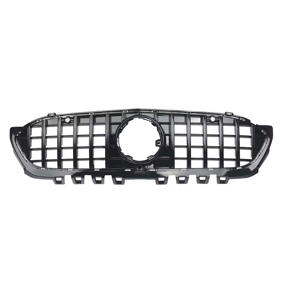Mercedes A-Class W177 Gloss Black Panamericana GT Style Grill (2018-2022)