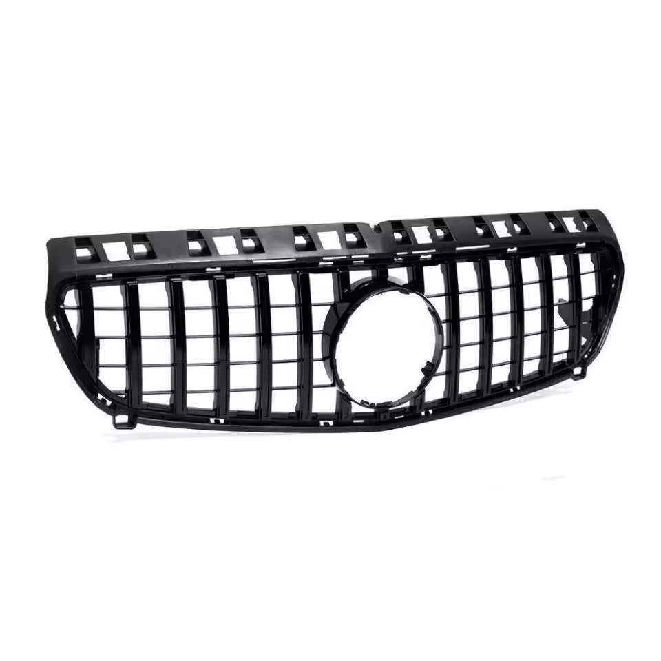 Mercedes A-Class W176 Gloss Black Panamericana GT Style Grill (2012-2015)