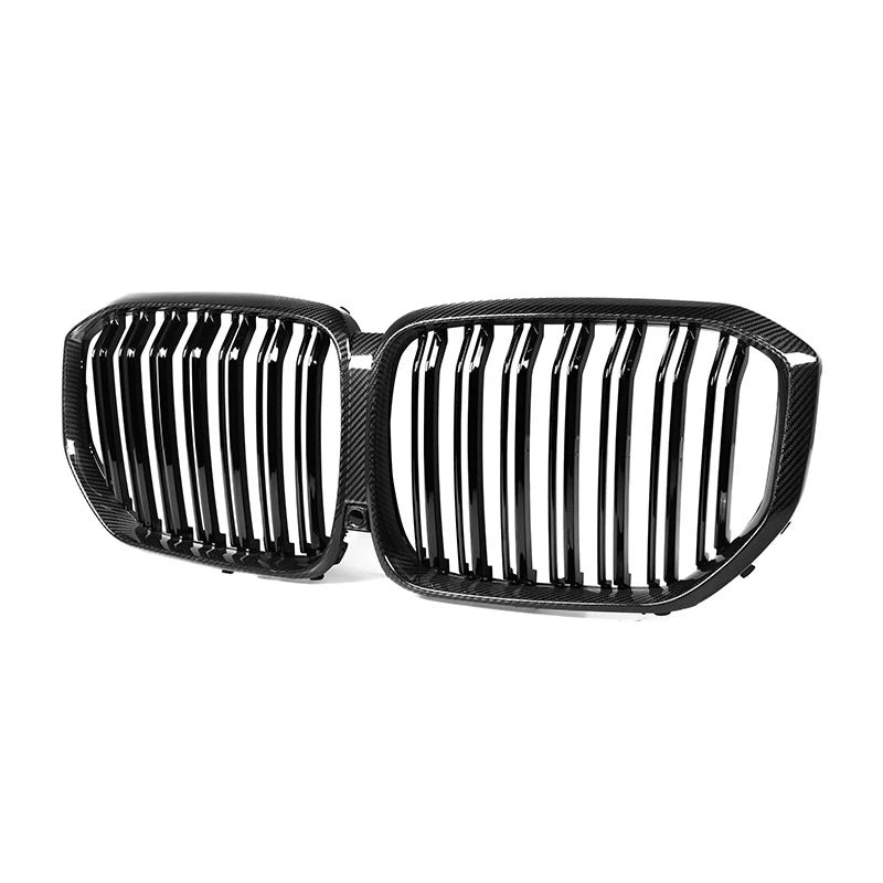 BMW X5 & X5M G05 F95 Carbon Fibre Double Slat Front Grills (2018-2023)