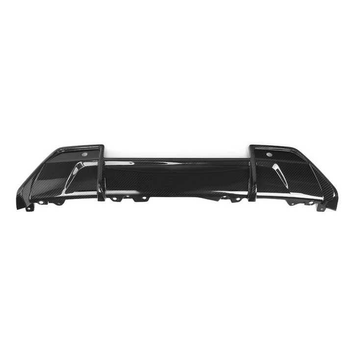 BMW X5M F95 X6M F96 Pre-Preg Dry Carbon Fibre M Performance Style Rear Diffuser By OPTIC (2019-2022)
