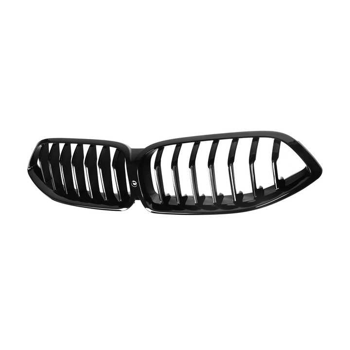 BMW 8 Series G14 G15 G16 Gloss Black Single Slat Grill (2018-2022)