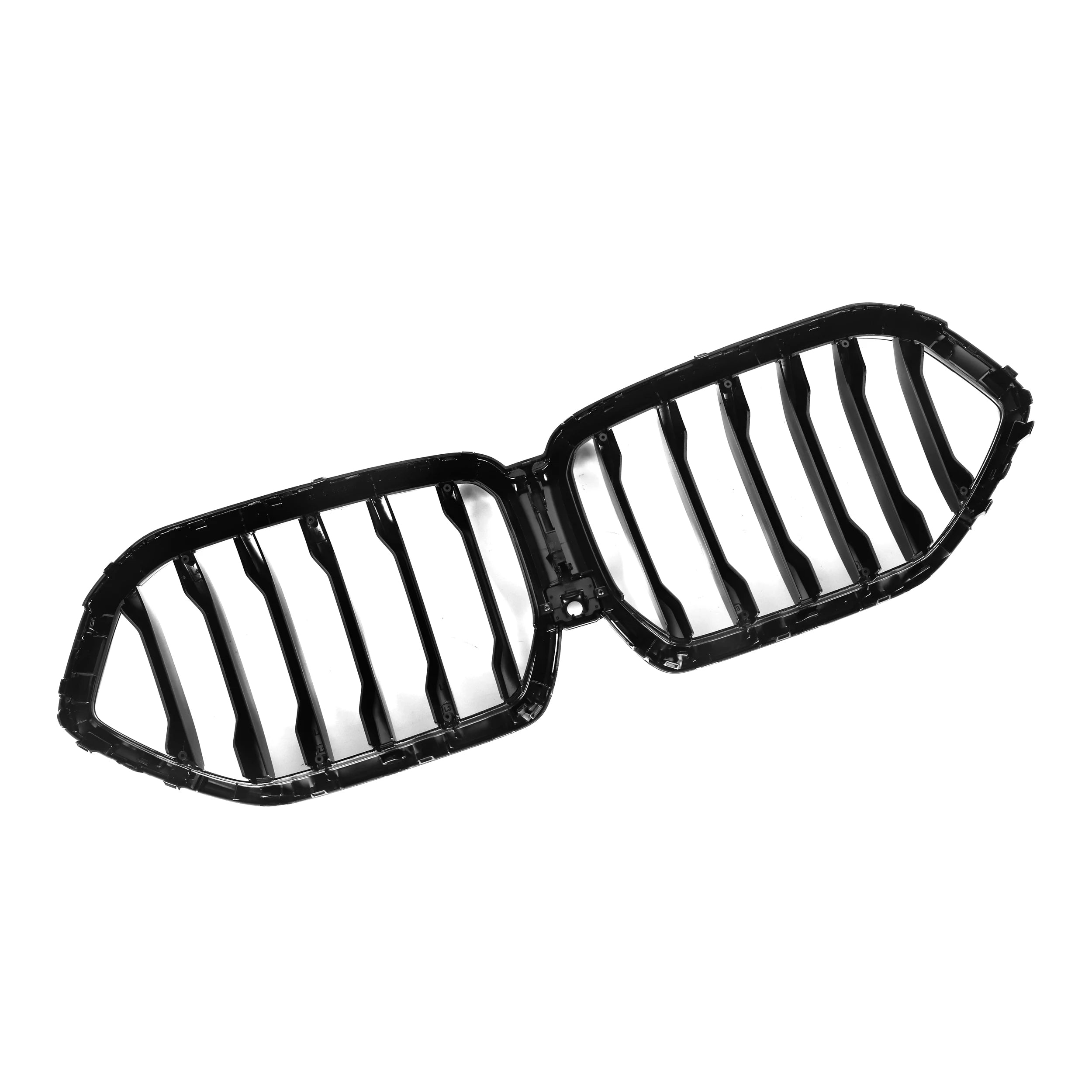 BMW X6 & X6M G06 F96 LCI Gloss Black Single Slat Front Grills (2023+)