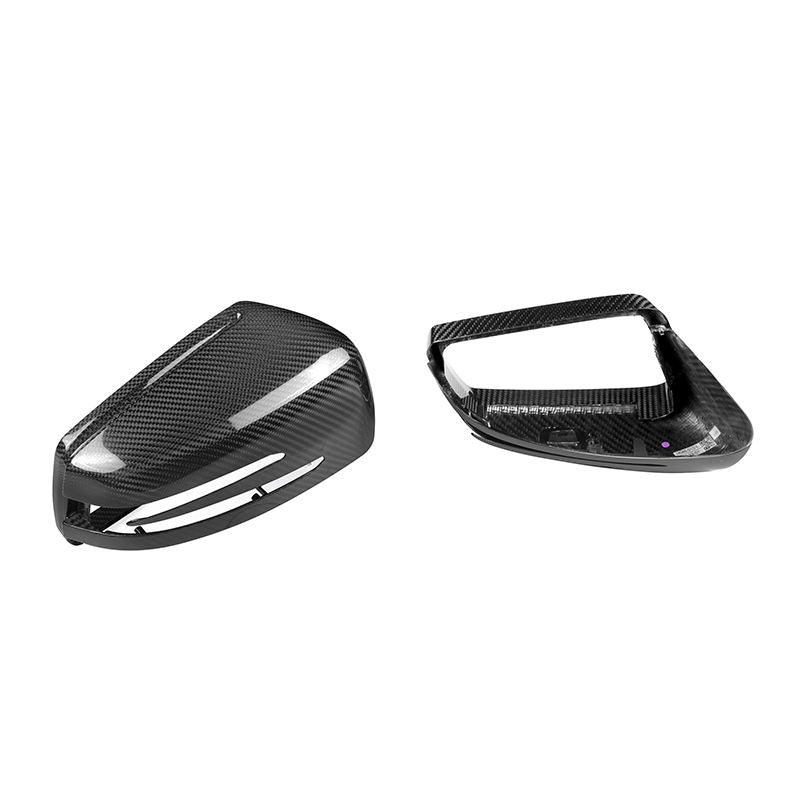 Mercedes W176/W204/W212/W221/X156 Pre-Preg Dry Carbon Fibre Mirror Covers