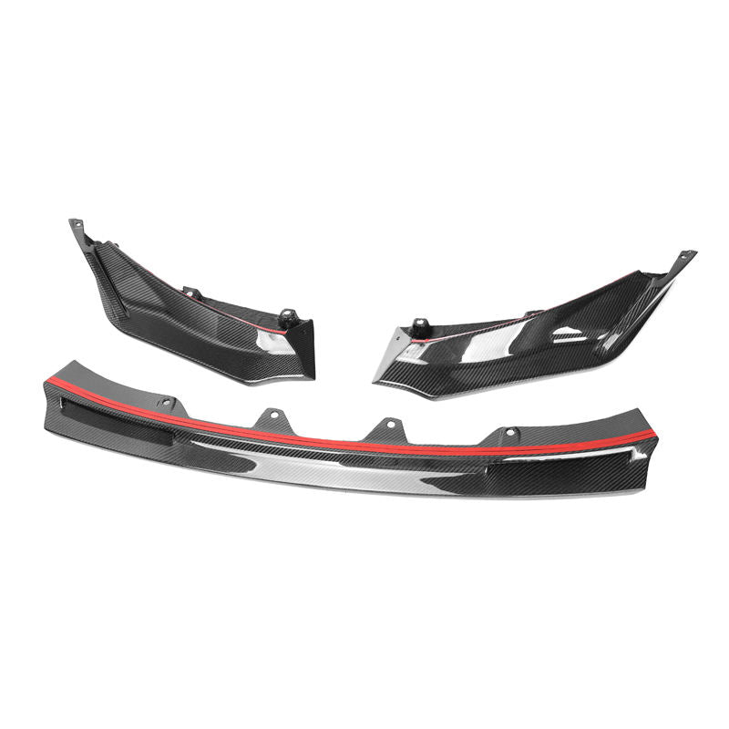 BMW M3 G80 G81 / M4 G82 G83 Carbon Fibre V Style Front Lip Splitter (2021+)