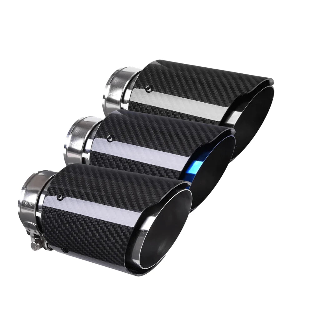 BMW 1 Series M135I/M140I (F20/F21) Slash Cut Carbon Exhaust Tips