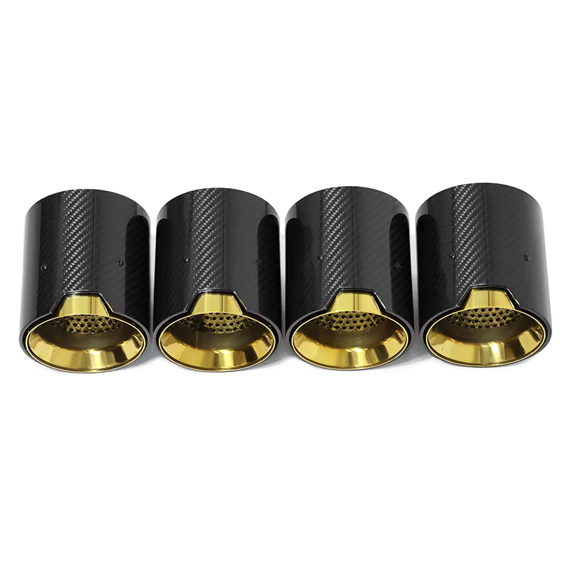 BMW M2 G87 Straight Cut Carbon Exhaust Tips