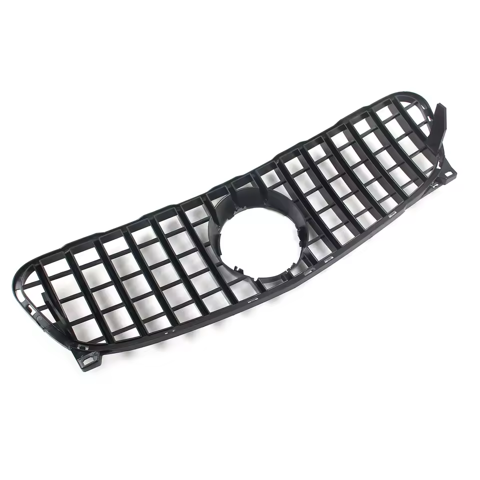 Mercedes GLA X156 Gloss Black Panamericana GT Style Grill (2014-2017)