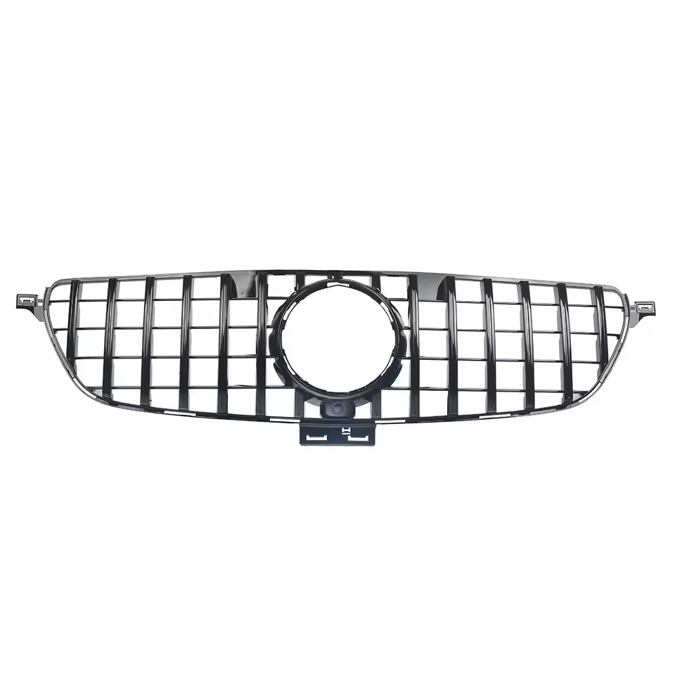 Mercedes GLE C292 Coupe Gloss Black Panamericana GT Style Grill (2015-2019)