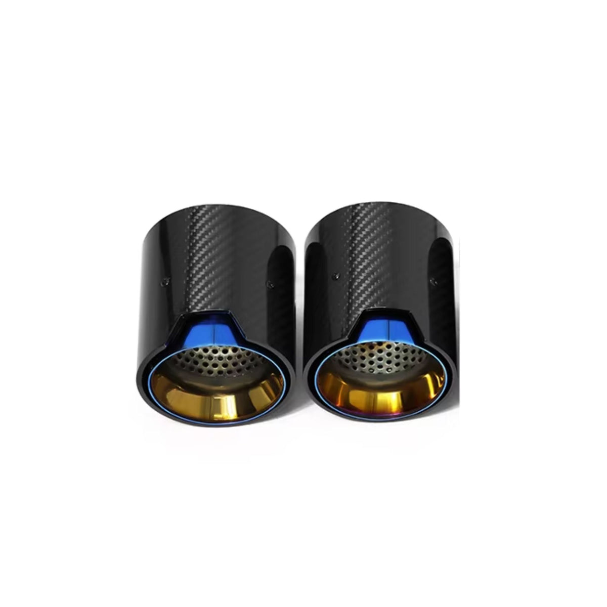 BMW 1 Series M135I/M140I (F20/F21) Straight Cut Carbon Exhaust Tips