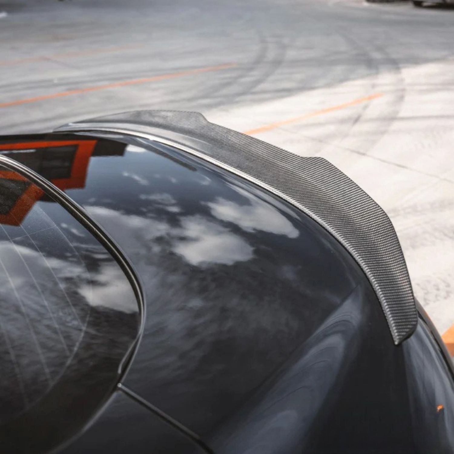 BMW 8 Series G15 / G16 / M8 F92 / F93 Pre-Preg Dry Carbon Fibre Psm Style Ducktail Rear Spoiler By OPTIC (2018+)