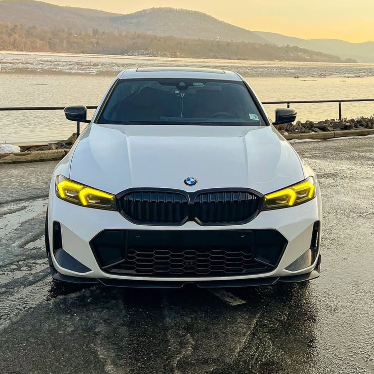 CSL Style Yellow DRL LED Lights Module Set For BMW 3 Series G20/G21