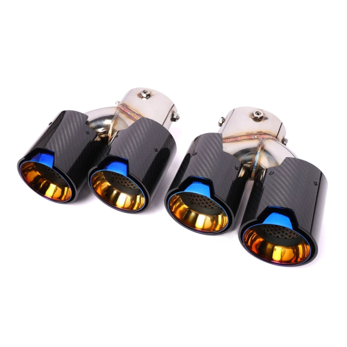 BMW 2/3/4 Series | G42/G20/G22 | M240i/M340i/M440i Carbon Quad Exhaust Tips