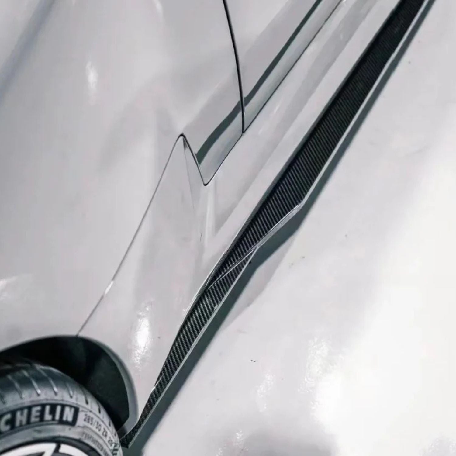 BMW M2 G87 Pre-Preg Dry Carbon Fibre Side Skirts By OPTIC (2023+)