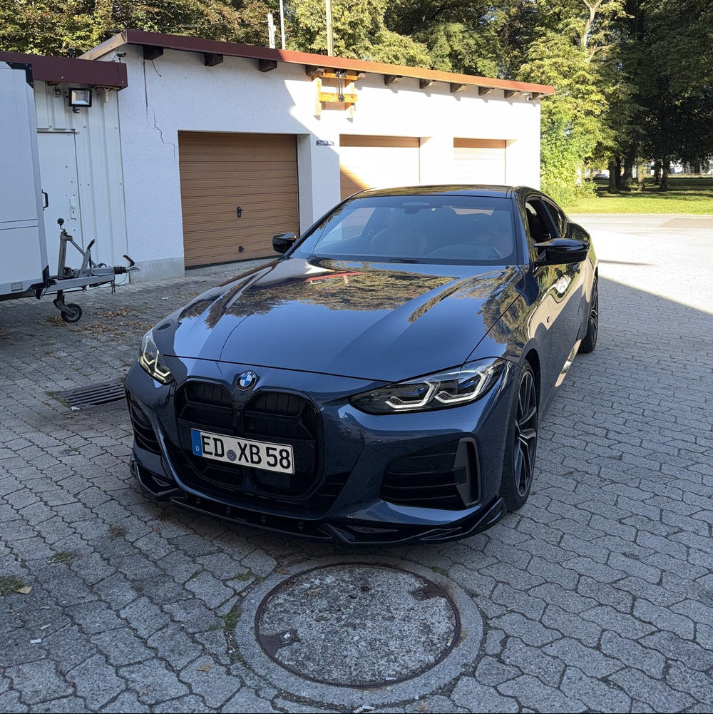 BMW 4 Series G22 G23 Gloss Black Csl Style Grill (2020+)